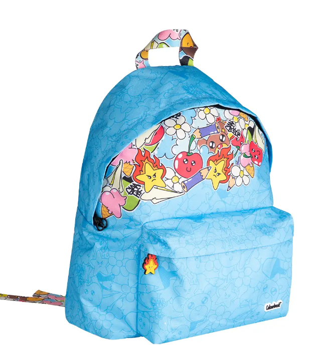 Zaino tempo libero Gianpiero x Colourbook – Portachiavi incluso