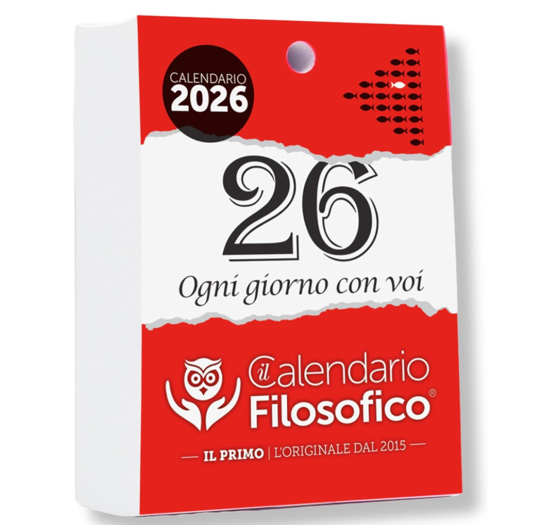 Il Calendario Filosofico 2026, Ricambio Formato A6 da 10x14 cm