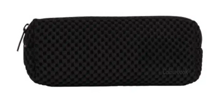 Astuccio 2 zip Nero Assoluto