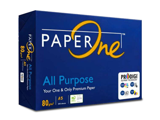Carta per Fotocopie A5 Paper-One 80 g