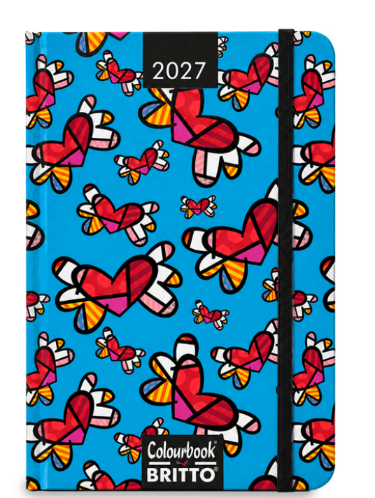 Agenda Giornaliera 2027 Romero Britto 14,8x21 cm