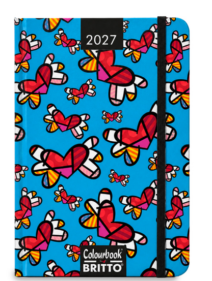 Agenda Giornaliera 2027 Romero Britto 14,8x21 cm