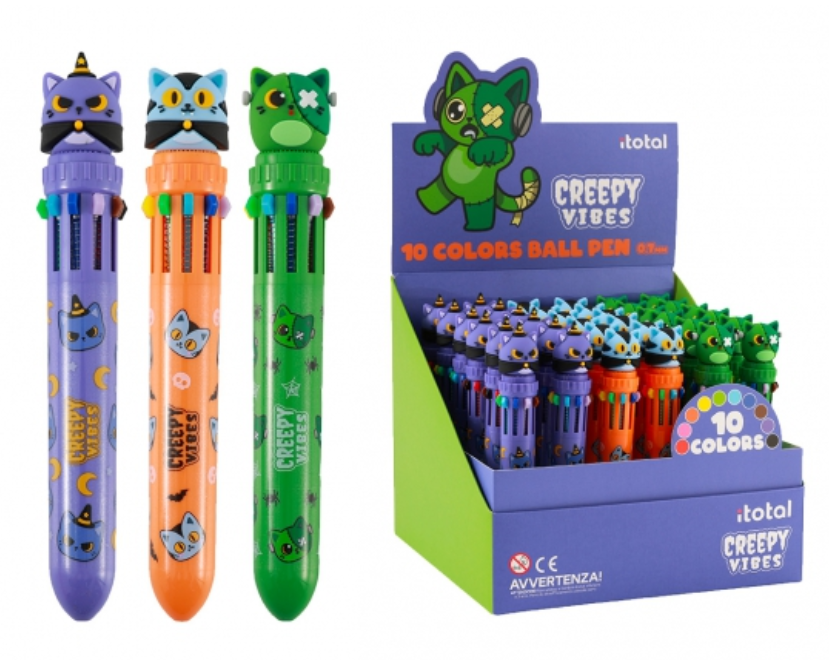 Penna Multicolor CREEPY VIBES Itotal