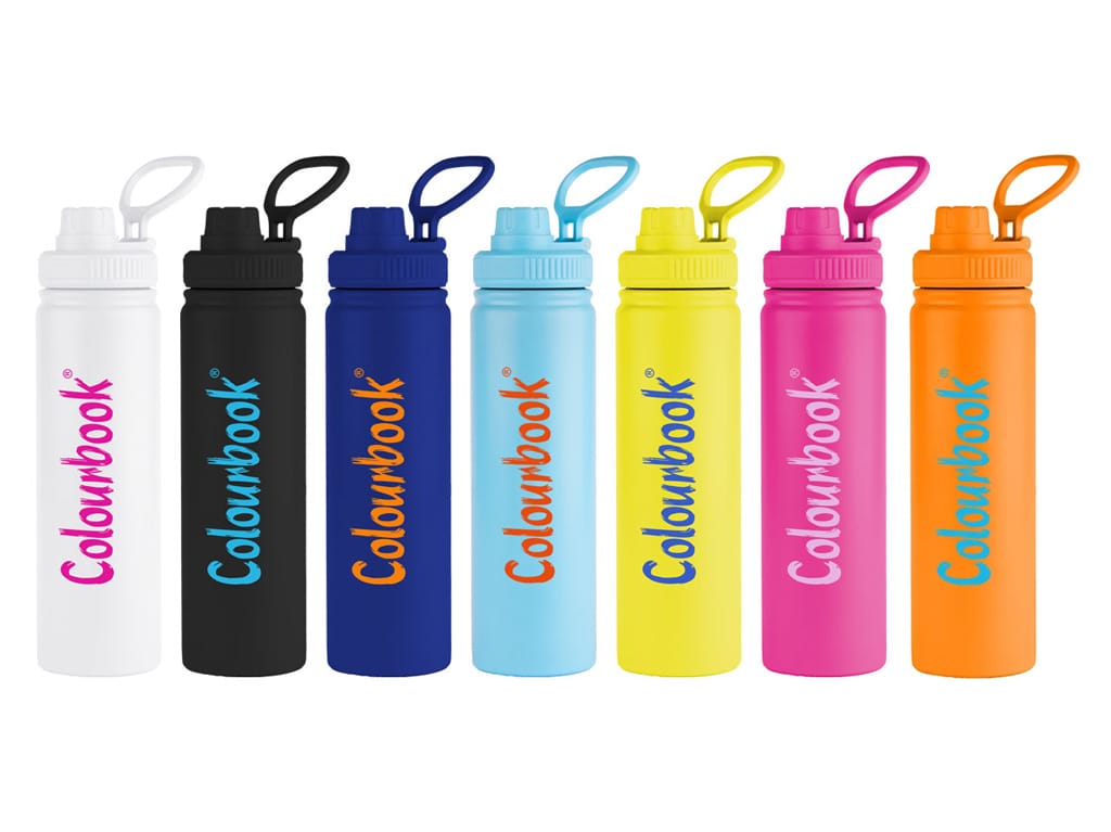 Borraccia termica con beccuccio 650ml Colour Trek