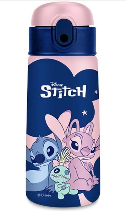Borraccia Termica Stich & Angel con Cannuccia 460ml