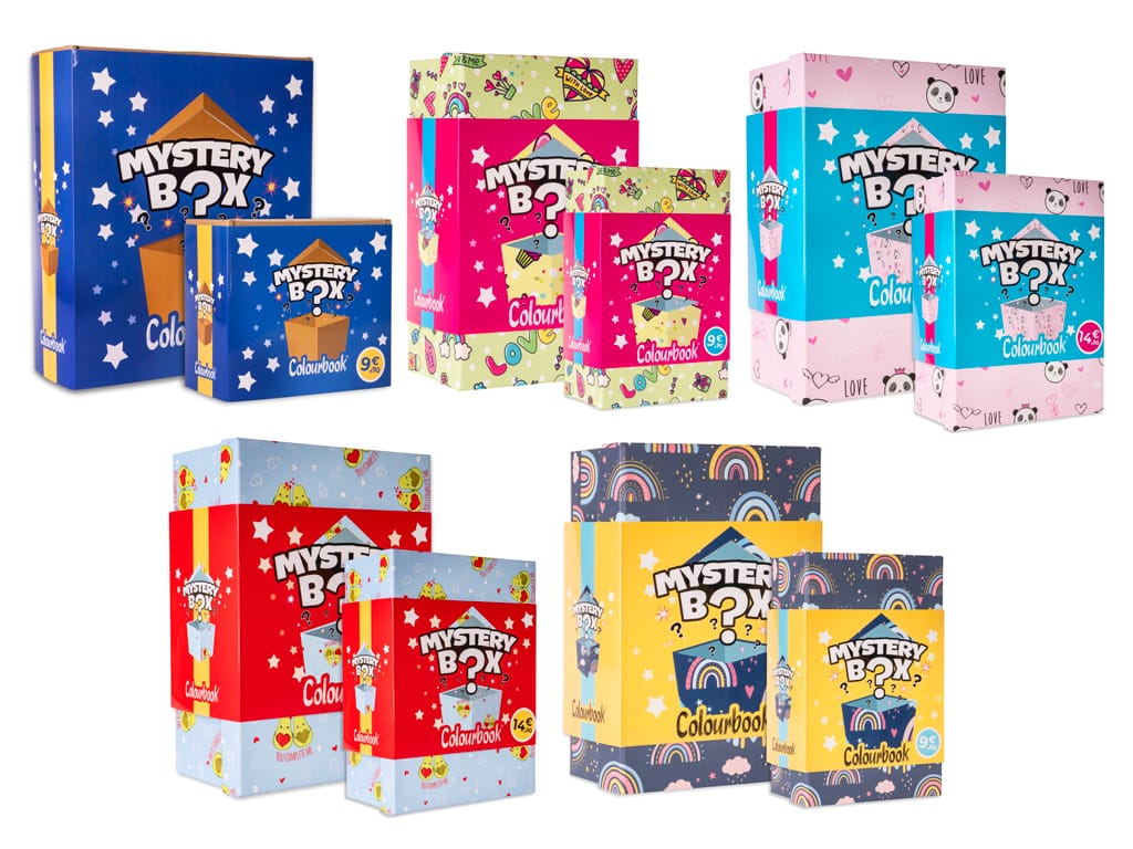 Mistery box Girl&Boy - Colourbook