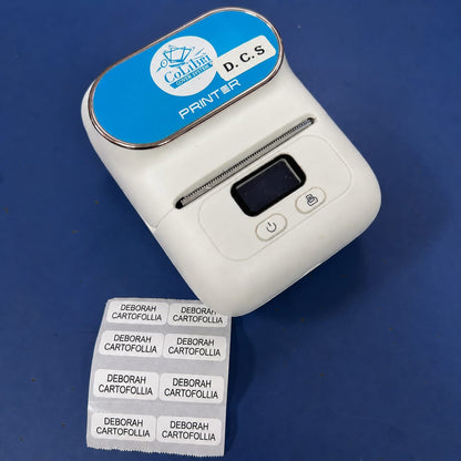 Set 50 Etichette Adesive Personalizzate con Nome - CoLibrì