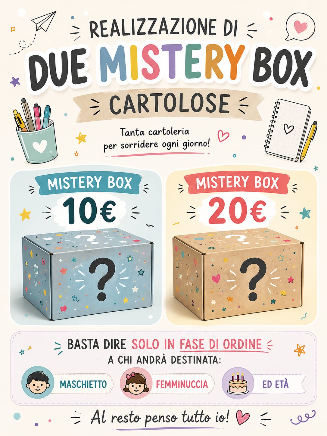 Mistery Box Cartolose