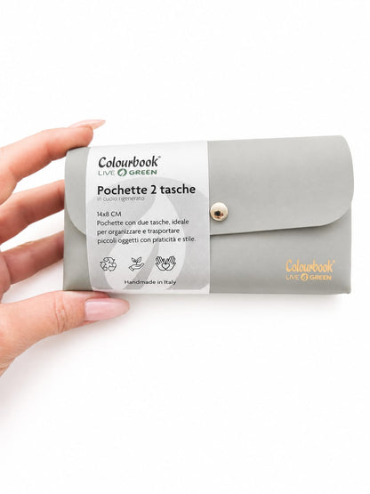 Pochette 2 tasche - Colourbook Live Green