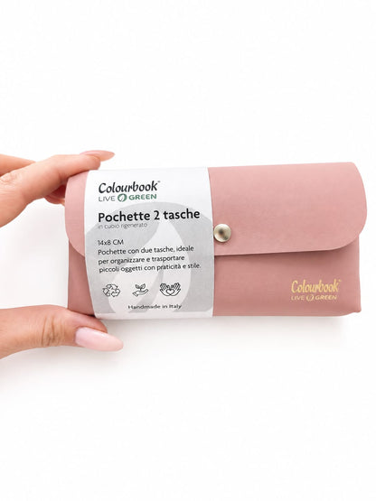 Pochette 2 tasche - Colourbook Live Green