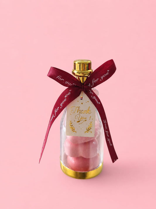 Mini Bottiglina di Champagne con Bombe da Bagno