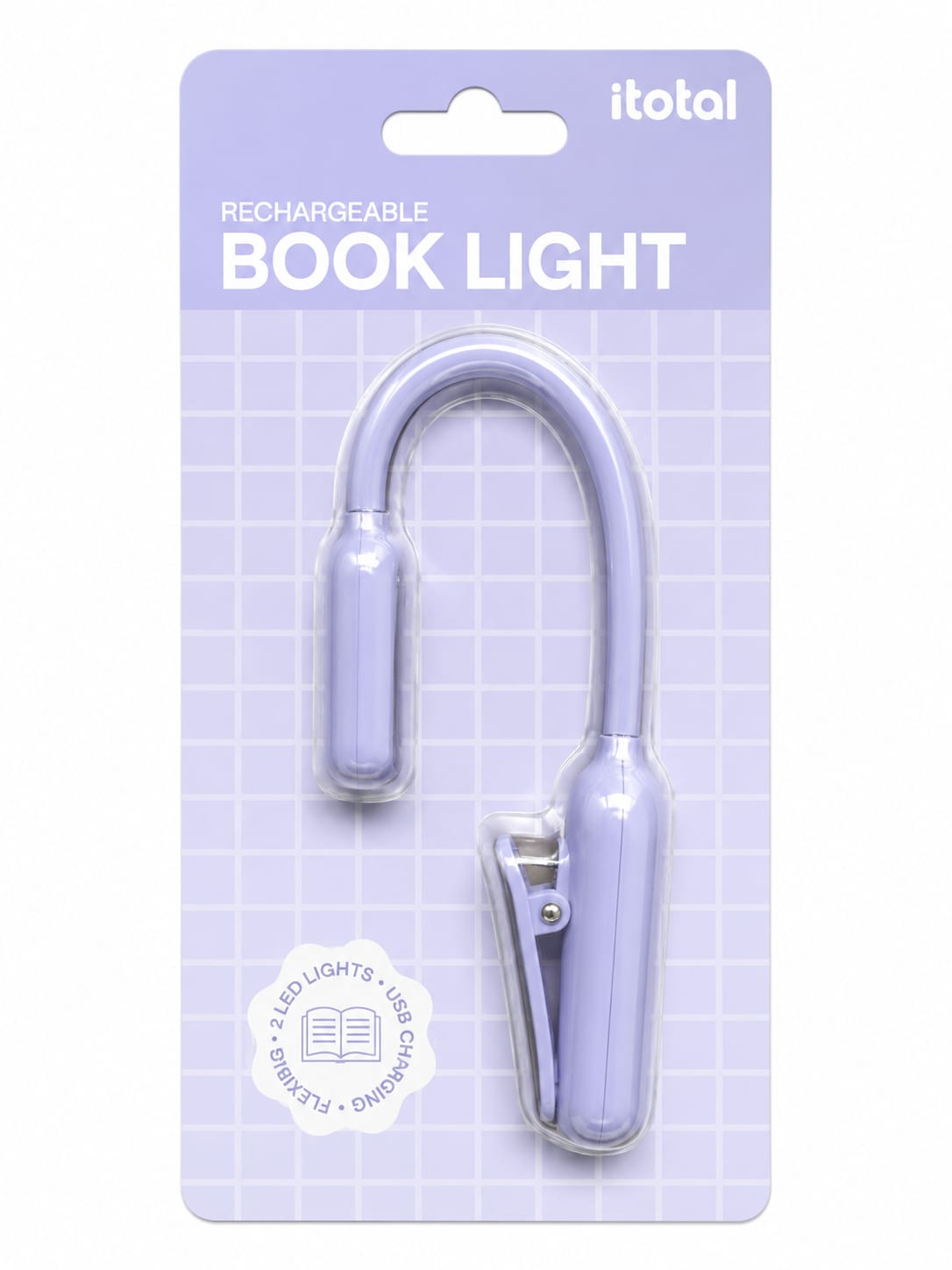 Luce per libro - da lettura -  ricaricabile - ITotal