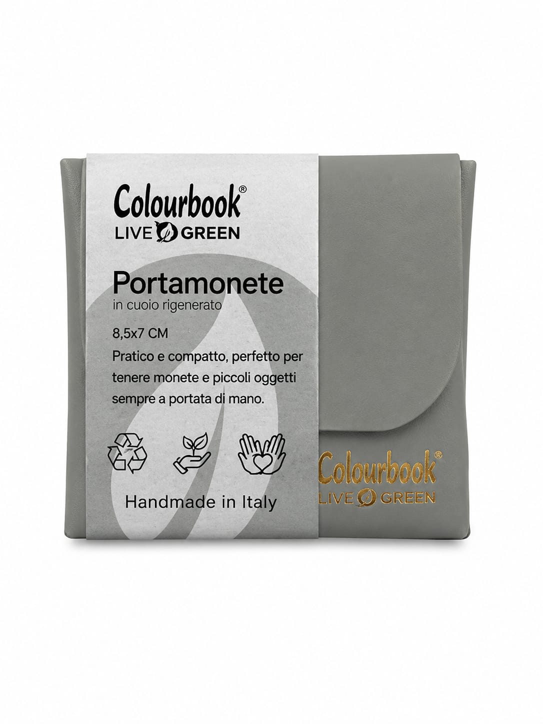 Portamonete Live Green - Colourbook