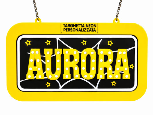 Targa personalizzata con Nome