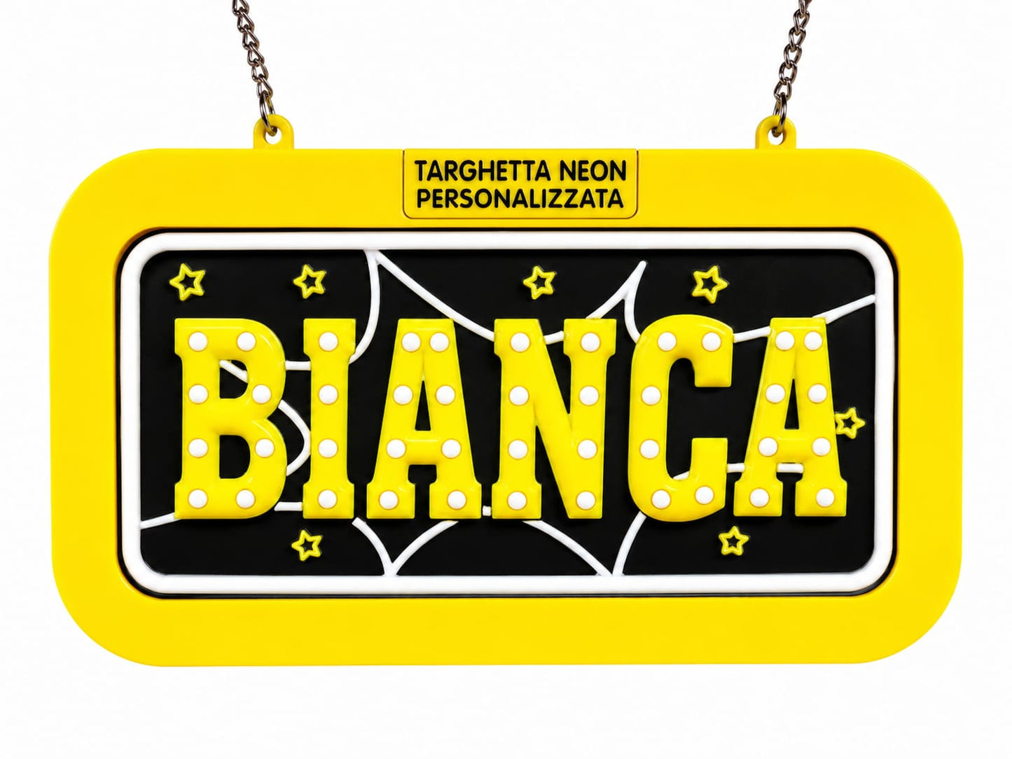 Targa personalizzata con nome