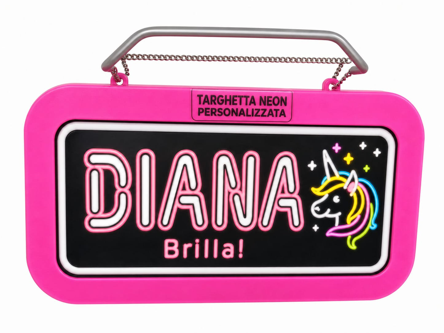 Targa personalizzata con nome