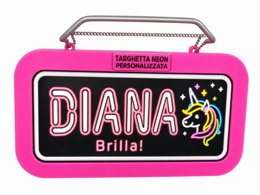 Targa personalizzata con nome