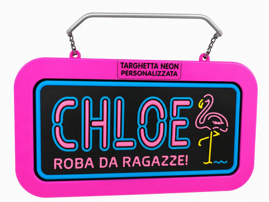 Targa personalizzata con nome