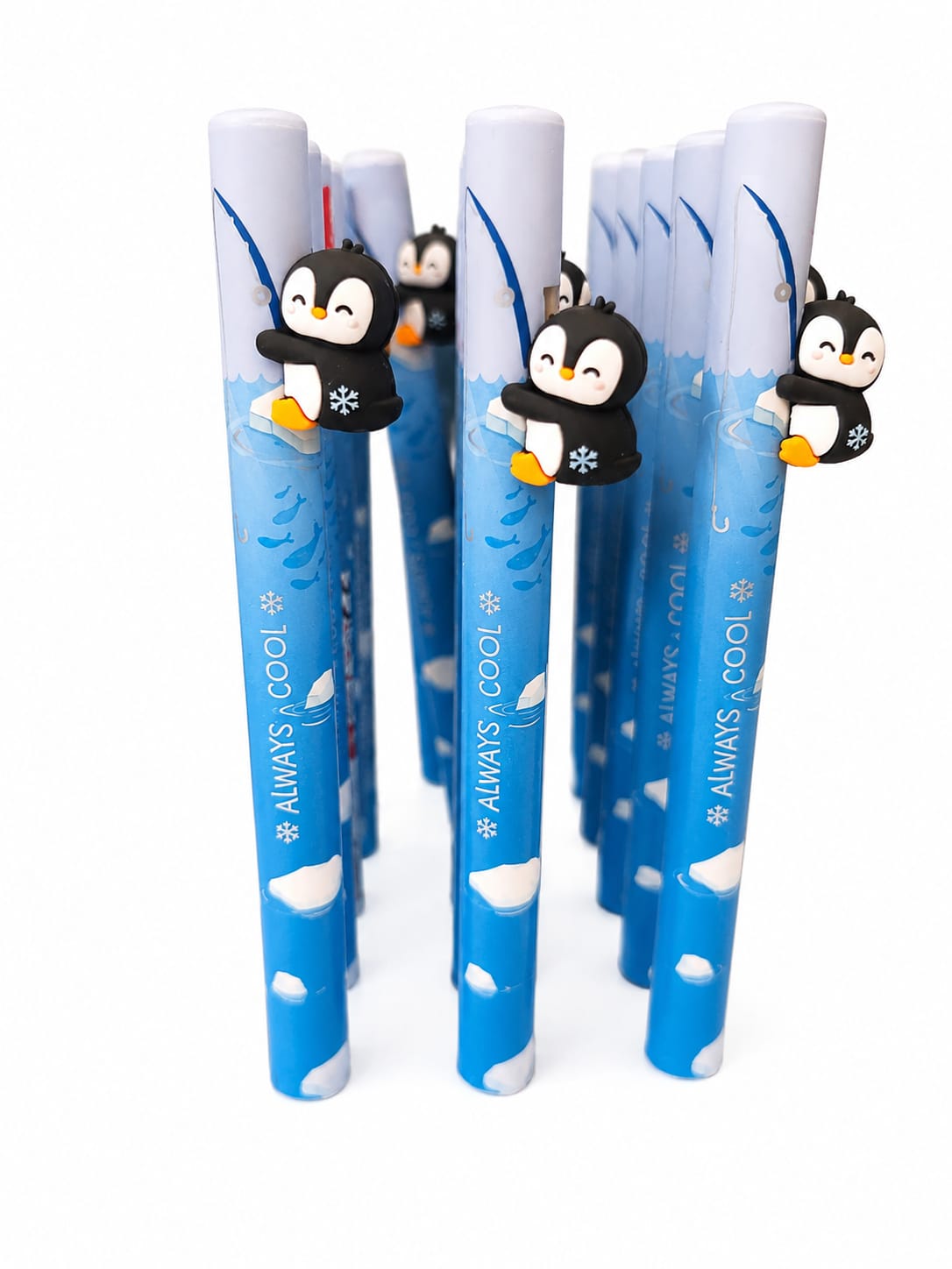 Penna a scatto - Free Hugs - Pinguino