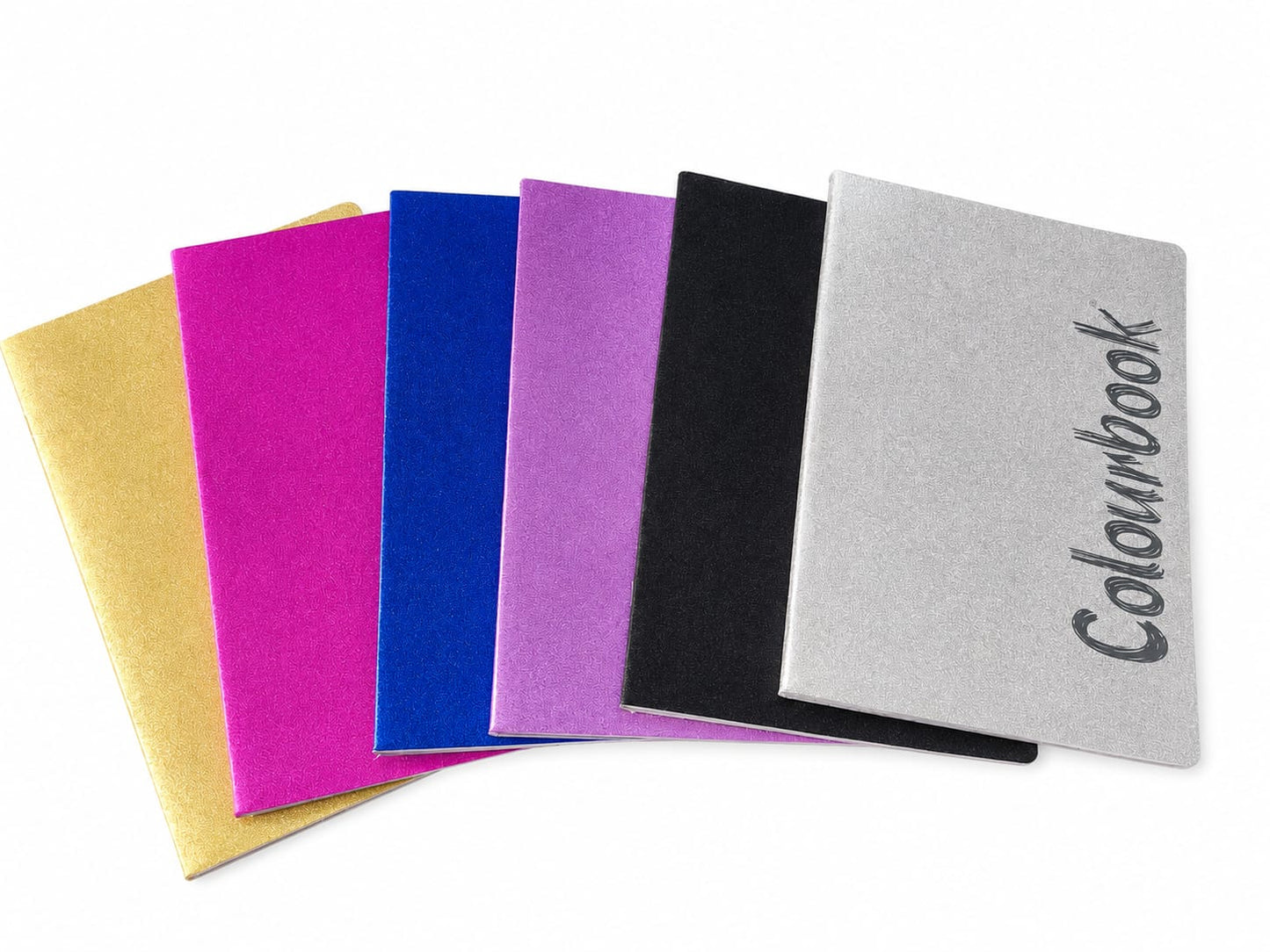 Set 6 Maxi Plus Quadernoni Glitter Colourbook