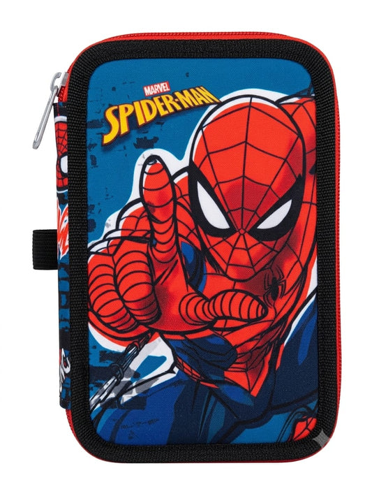 Astuccio 3 zip Completo Spiderman