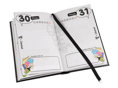 Diario Scuola 12 Mesi Gianpiero x Colourbook Non Datato