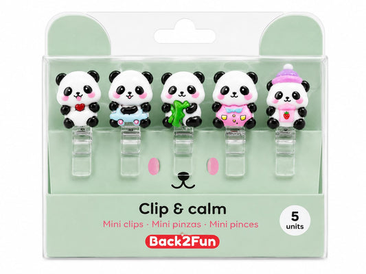 Set 5 clip ferma pagine
