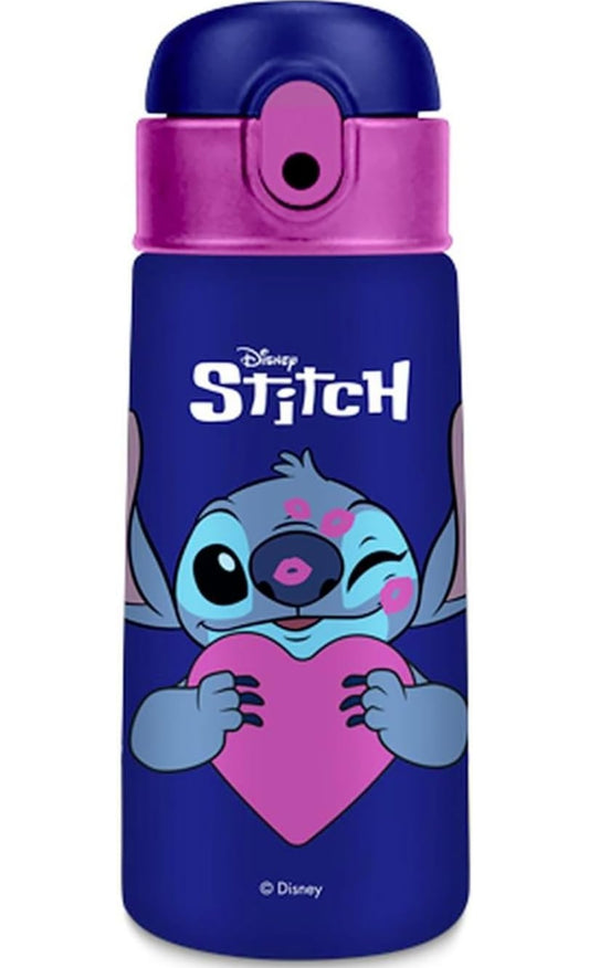 Borraccia Termica Stich & Angel con Cannuccia 460ml
