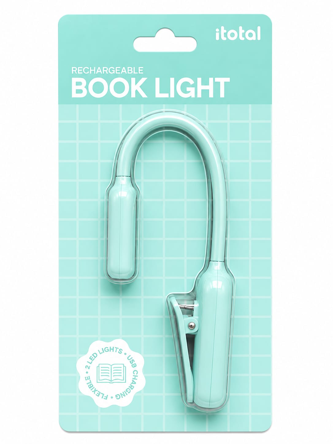 Luce per libro - da lettura -  ricaricabile - ITotal