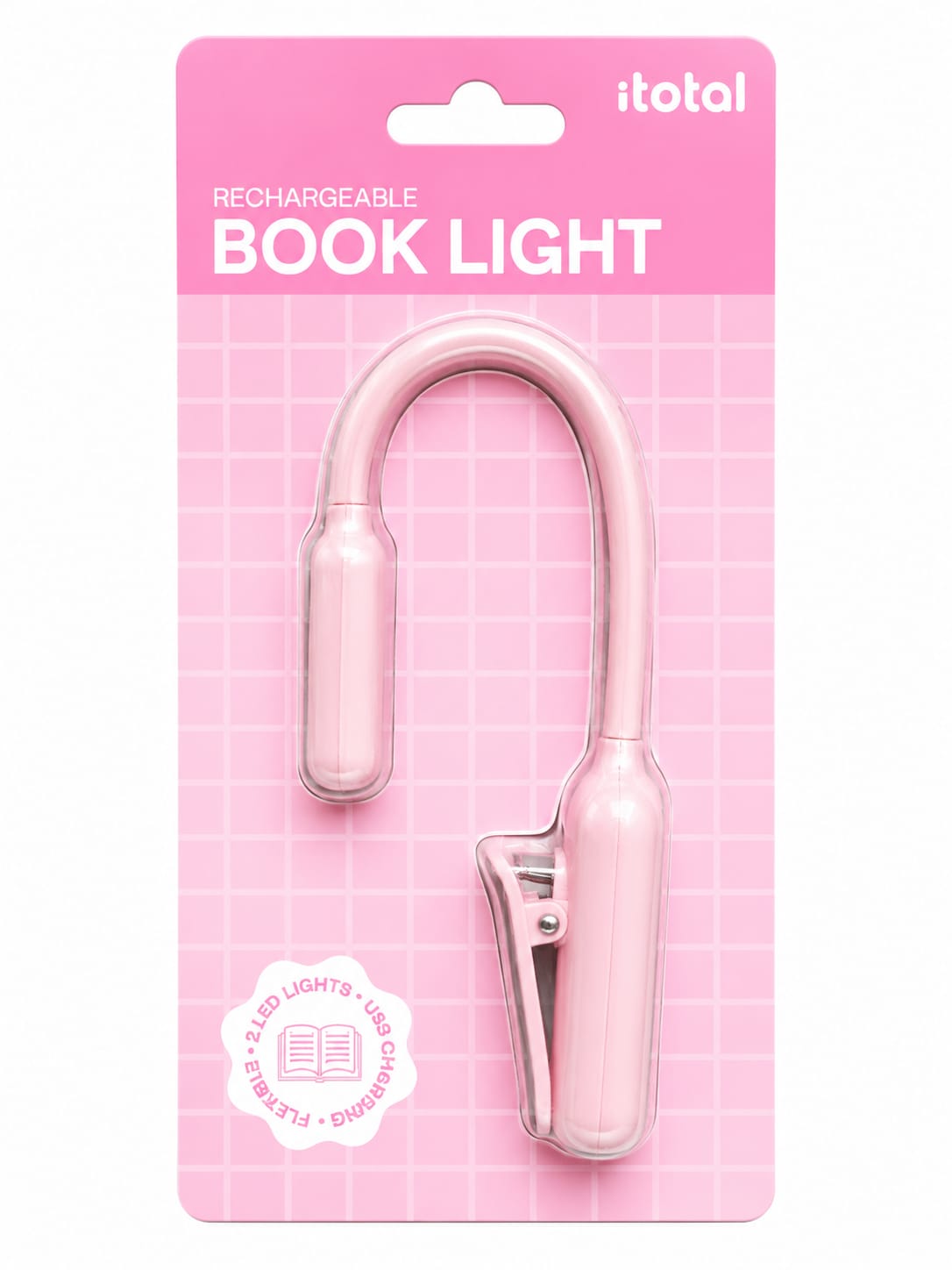 Luce per libro - da lettura -  ricaricabile - ITotal