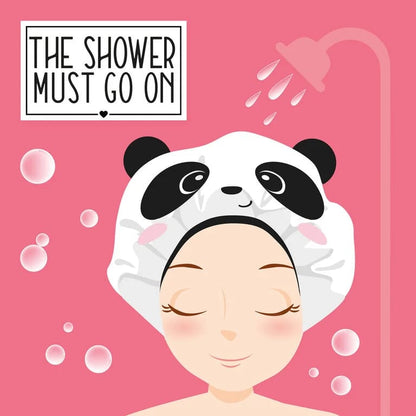 Cuffia da Doccia Panda - The Shower Must Go On