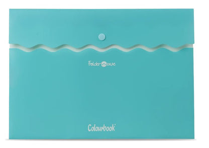 Portadocumenti A4 con bottone – Folder Wave