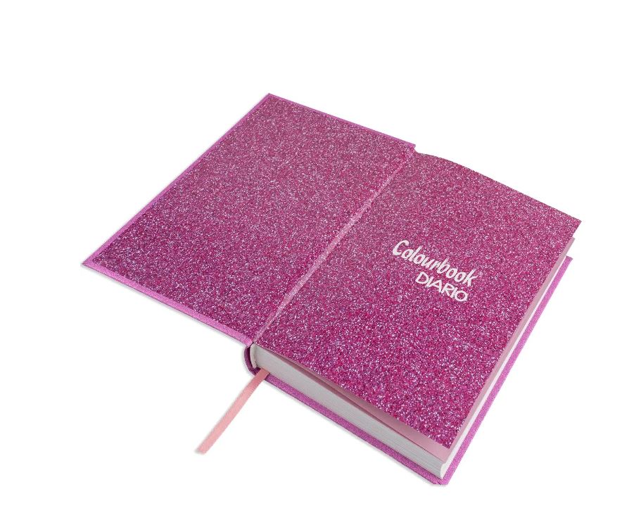 Diario scolastico Glitter 2026-27 non datato