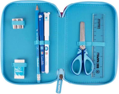 Astuccio SSC NAPOLI 3 Zip  - Colourbook