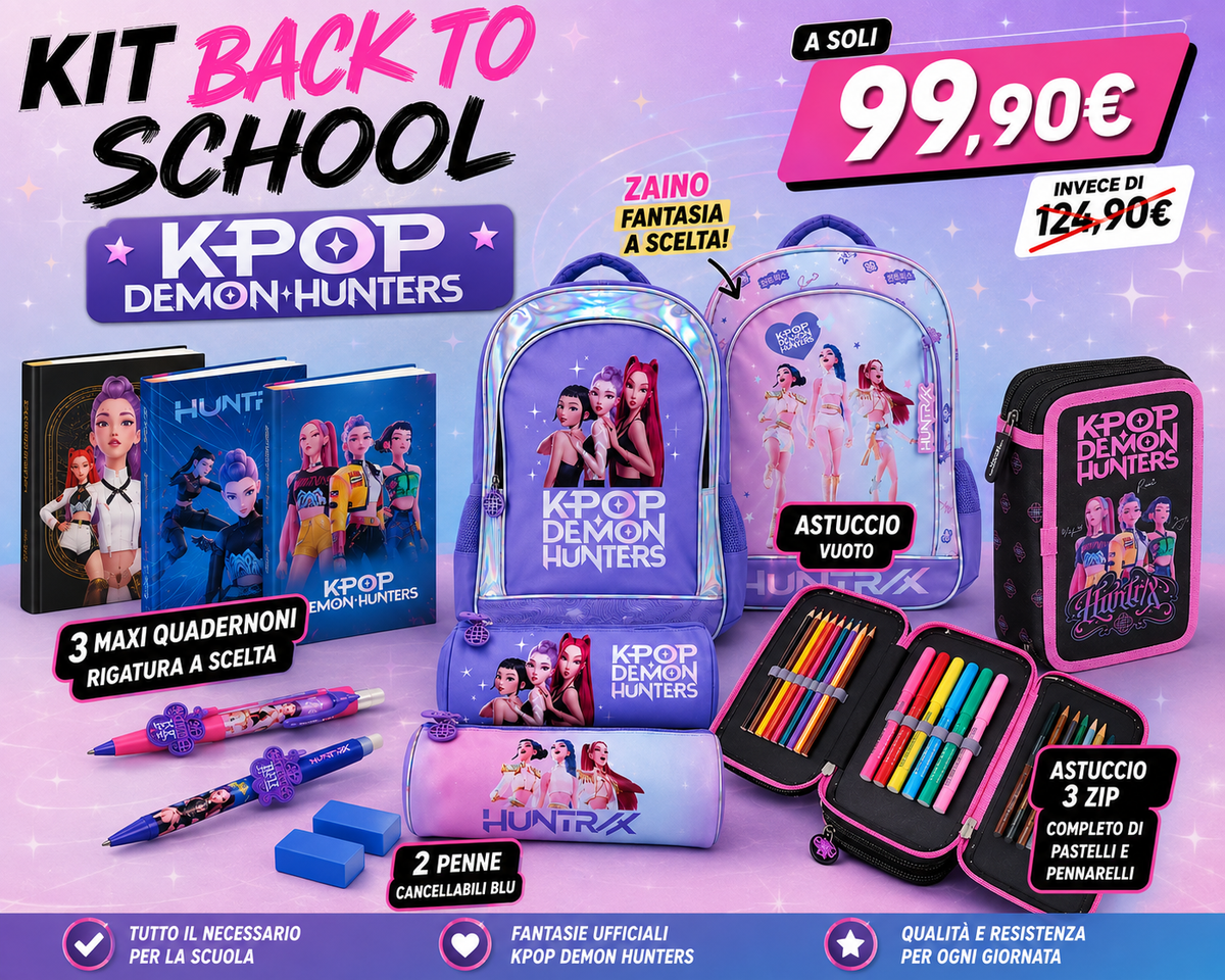 Kit back to school K-pop