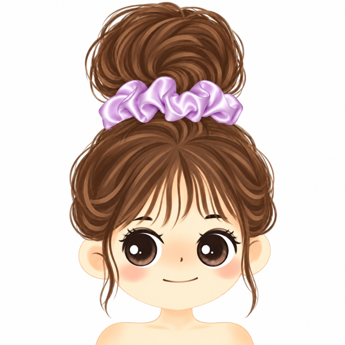 Scrunchies per Capelli in Raso