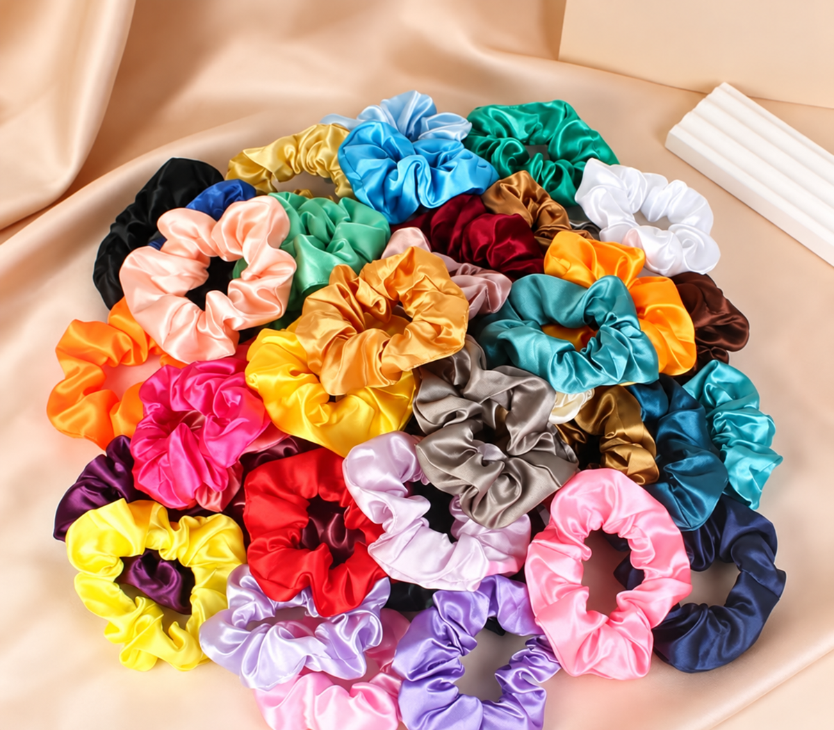 Scrunchies per Capelli in Raso