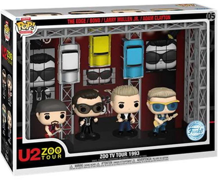 Funko Pop! Moments Deluxe: U2 - Daisy - Zoo TV Tour - (1993) Stage