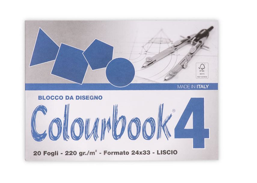 Blocco da disegno C4 - Colourbook